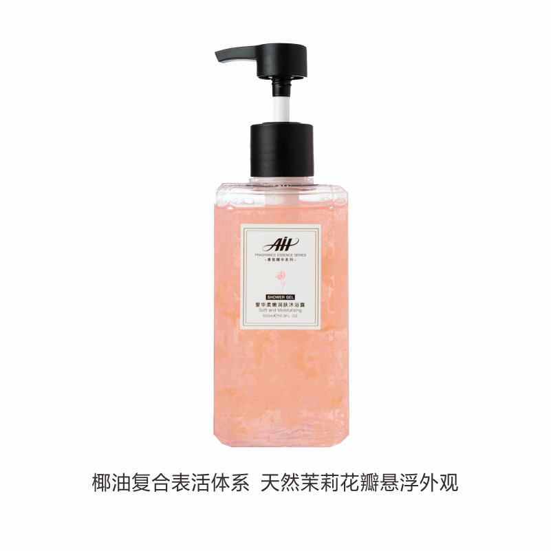 【超值购】润肤花瓣沐浴露-温和滋养 保湿留香-500ml 一瓶装