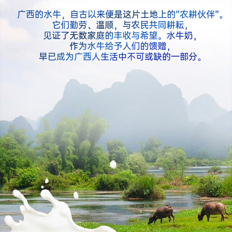 水牛纯牛奶|耘田生活 西江乳业 国营牧场 臻选奶源 香甜醇厚 健康吸收|蛋白含量3.9g 十瓶装/200ml