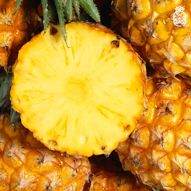 海南金钻17号凤梨|海南直发多肉多汁爆甜无酸营养新品丰富削皮即食|整箱4.5-5斤装2颗超大果
