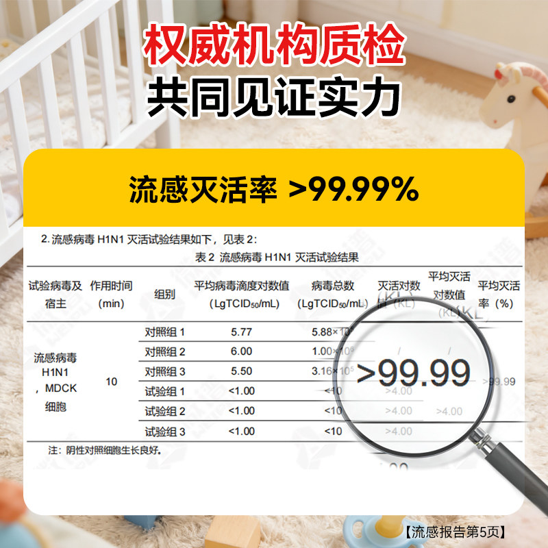 可孚口罩+消毒液套装|日常防护抵御流感呼吸不闷有效过滤|杀菌率>99.99%零酒精孕婴可用